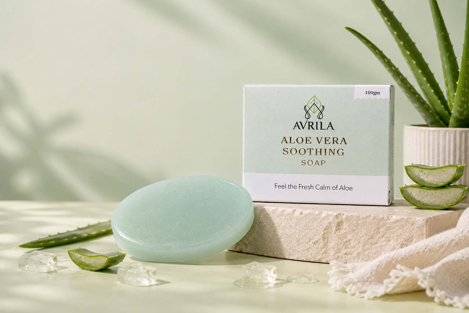 Avrila Aloe Vera Soap