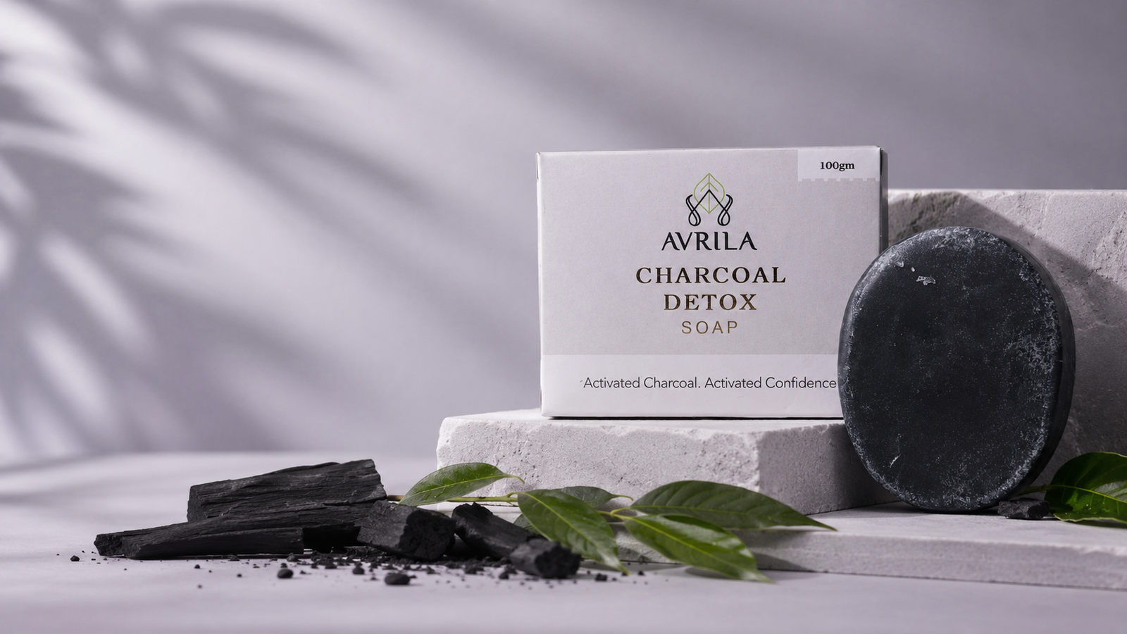 Avrila Charcoal Detox Soap