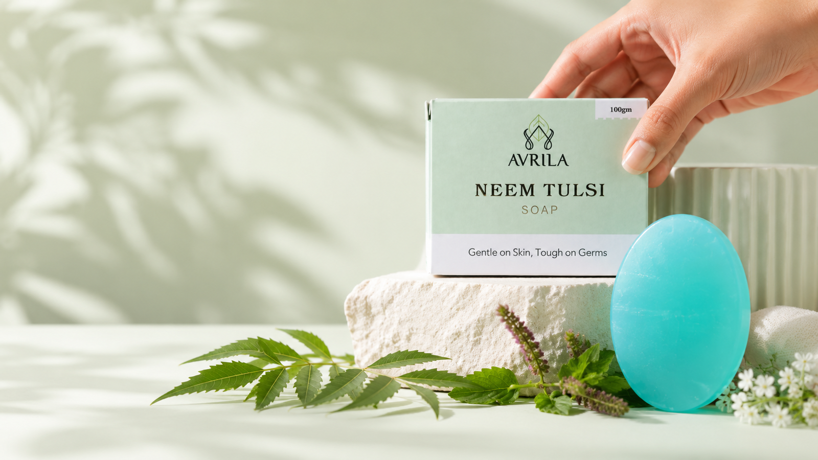 Avrila Neem Tulsi Soap